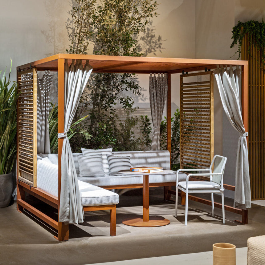 Alcova kerti kanapészett