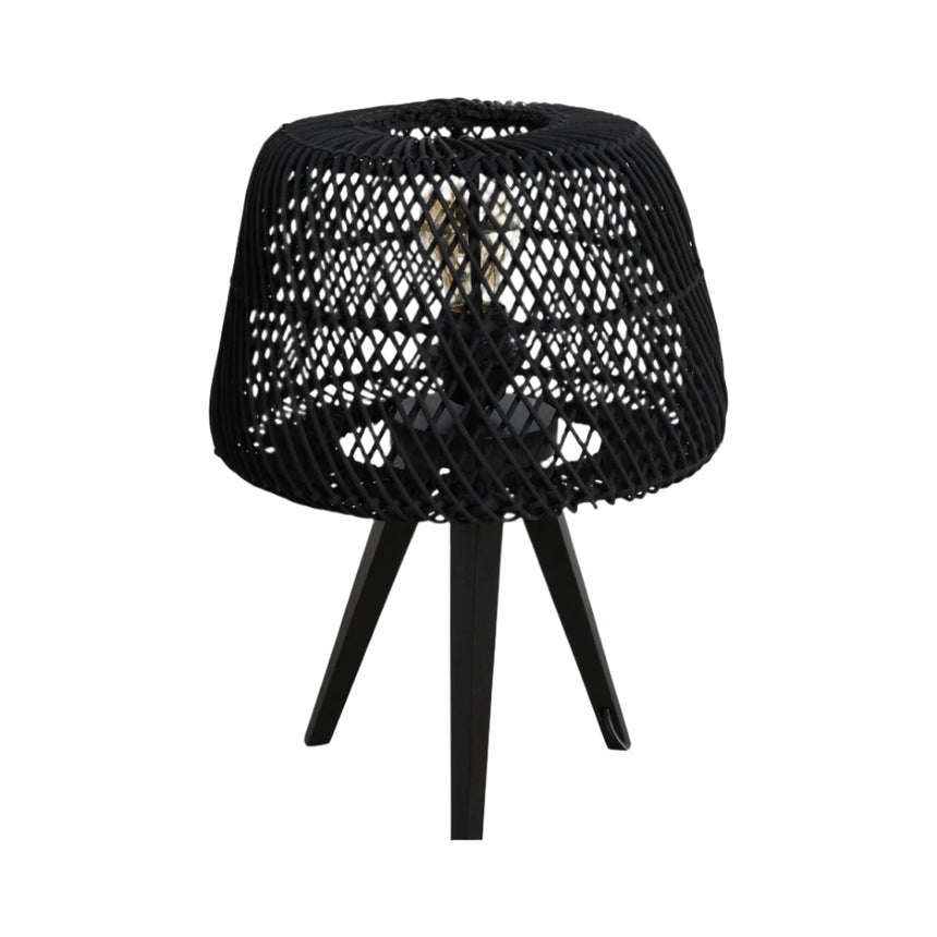 Maze rattan asztali lámpa