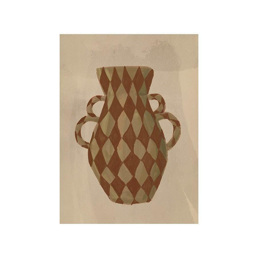 Vivid Vase 08 design canvas print