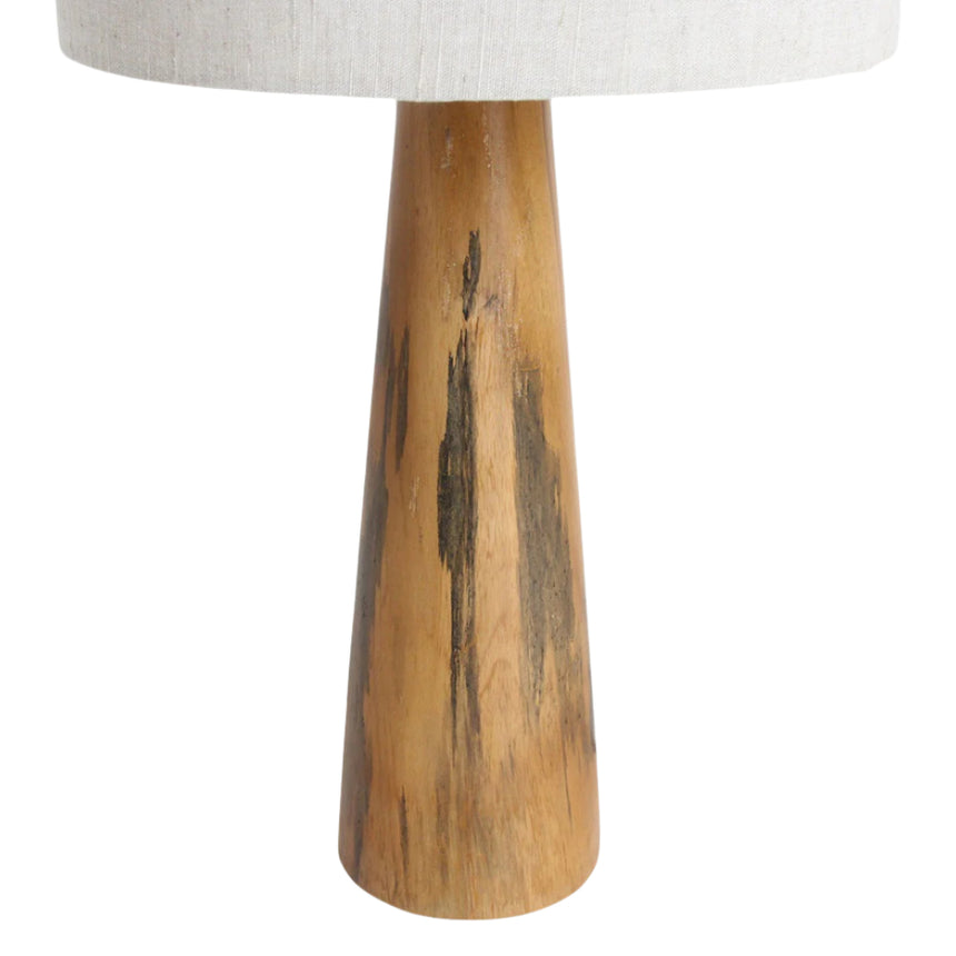 Aspen Cone fa asztali lámpa