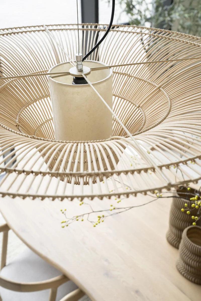 Hanoi reed pendant lamp Ø95