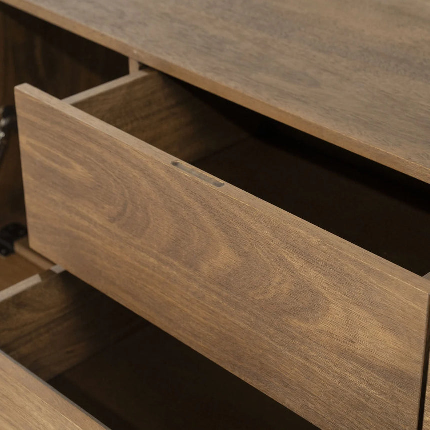 King fa TV szekrény