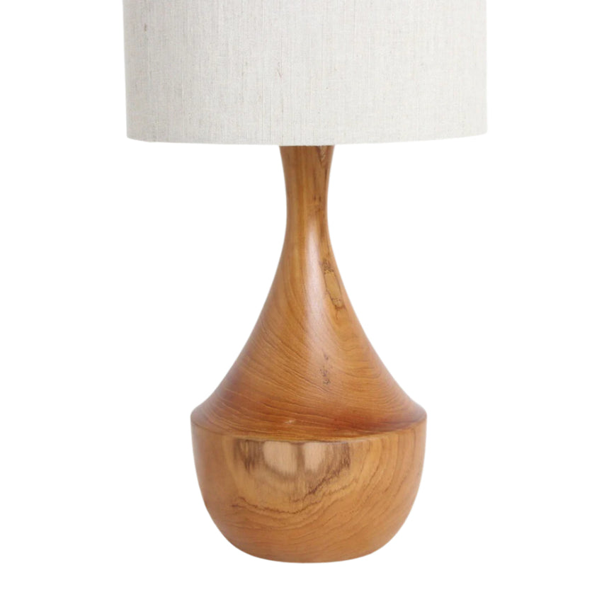 Aspen Amphora fa asztali lámpa