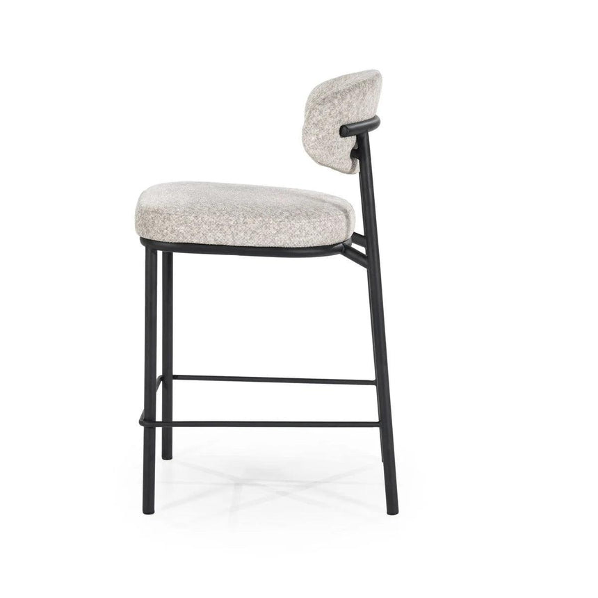 Jari fabric bar stool