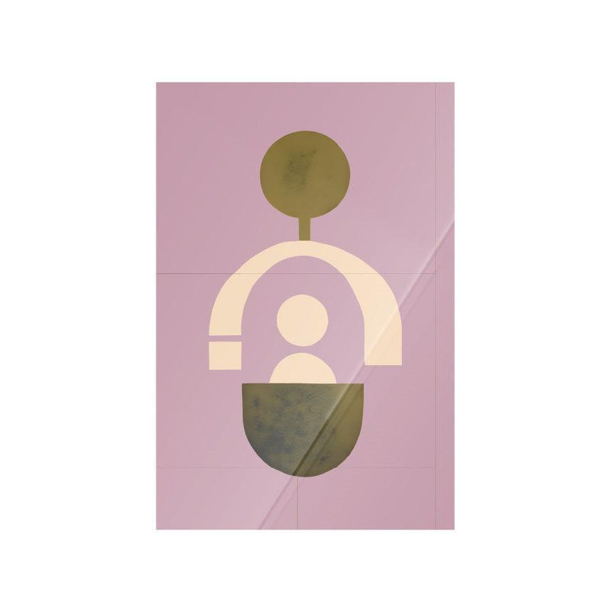 Formula 2 Lilac design wall mural