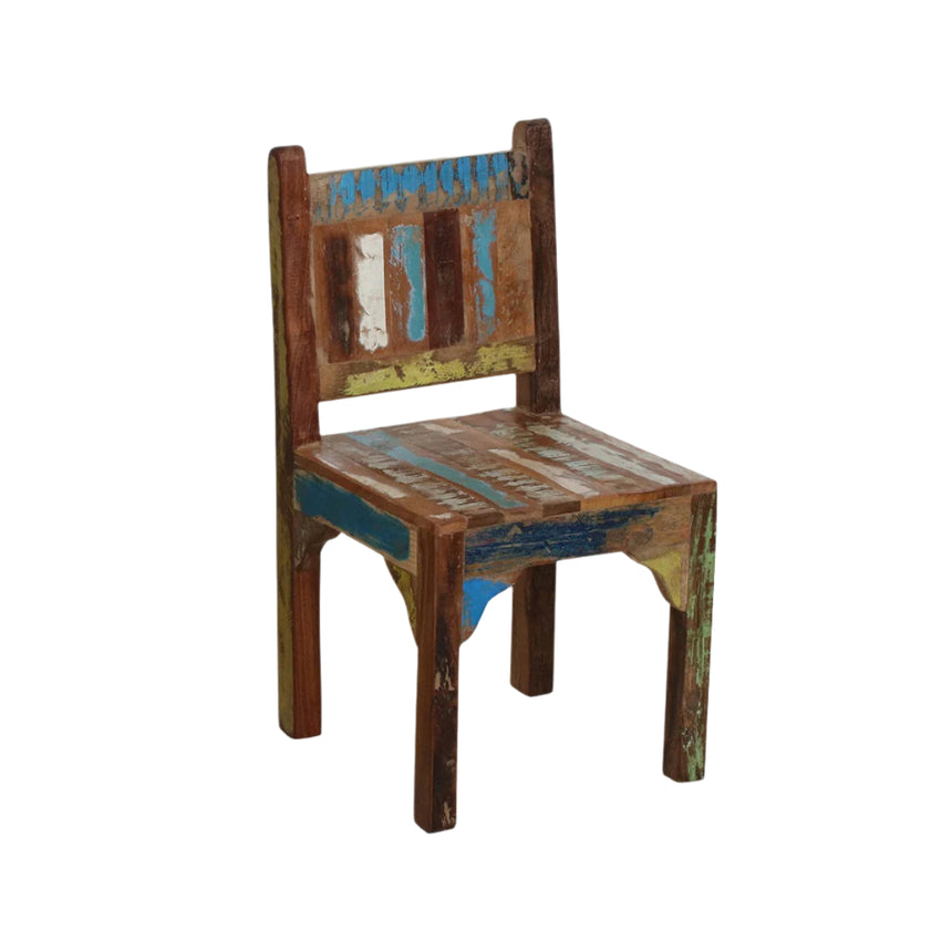 Scrapwood wooden children's chair