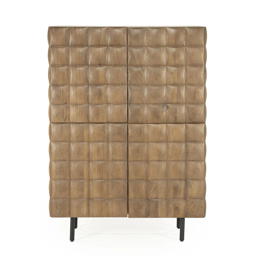 Jimmy 3-door wooden cabinet