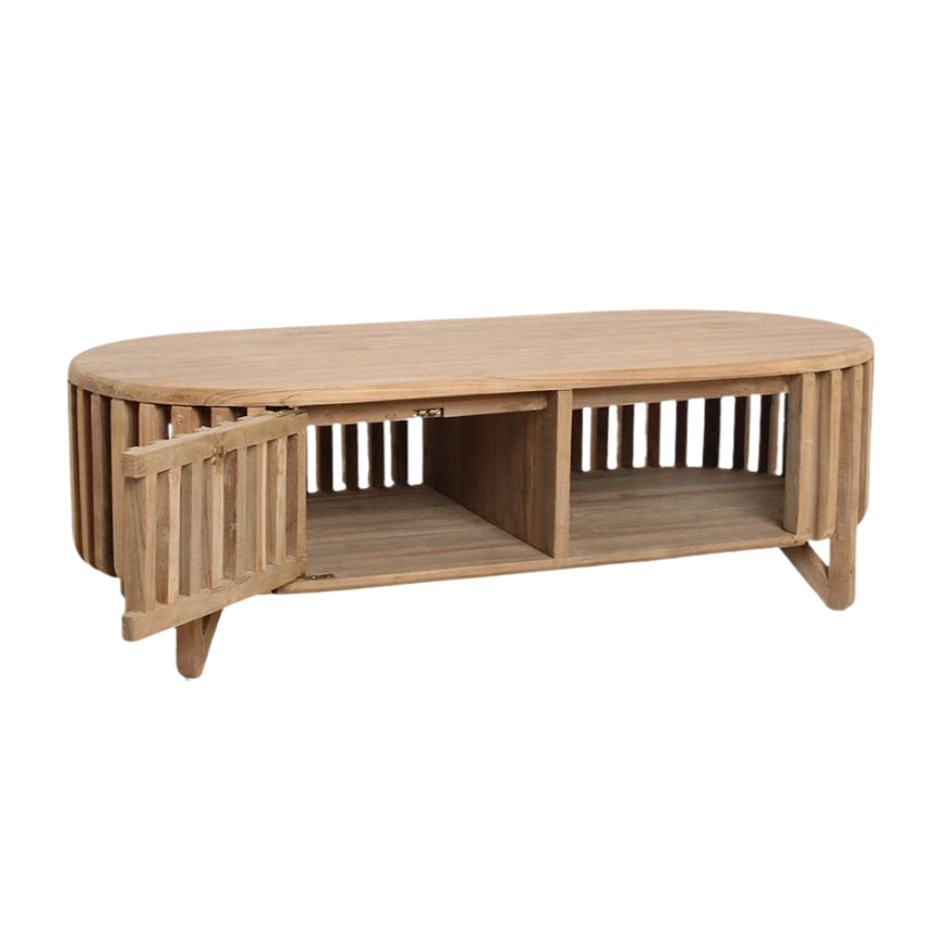 Louvre fa dohányzóasztal