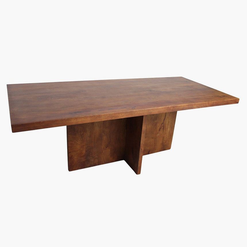 Bullnose Greek Wood Dining Table