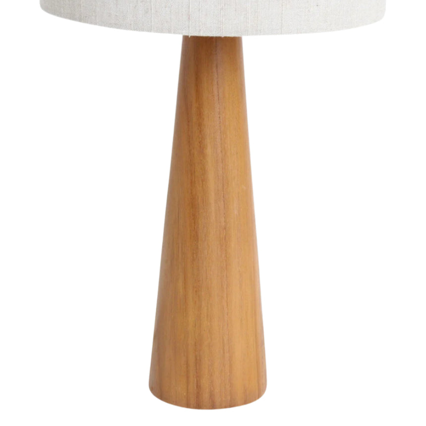 Aspen Cone fa asztali lámpa