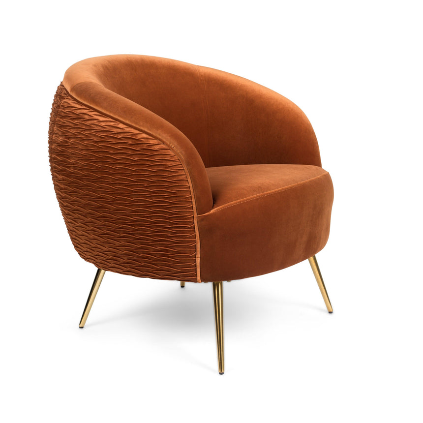 So Curvy bársony fotel