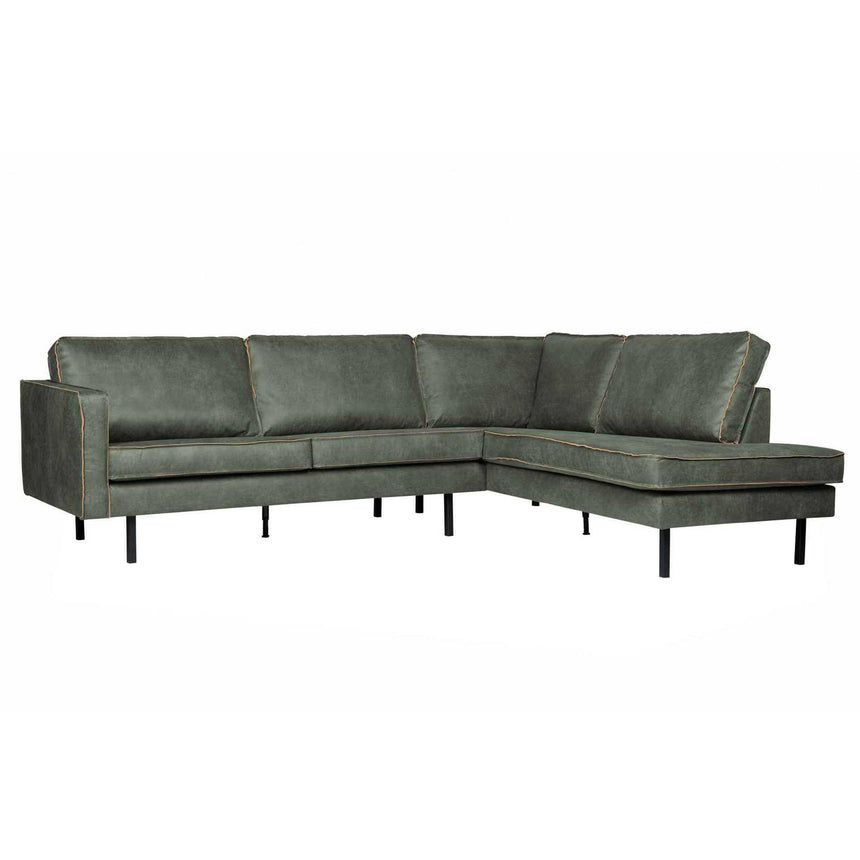 Rodeo jobbos textilbőr sarokkanapé-4