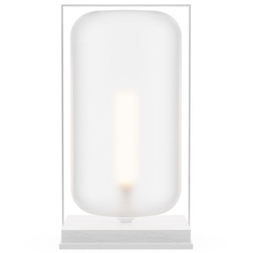 Tube Wood fa asztali lámpa Ø38x70