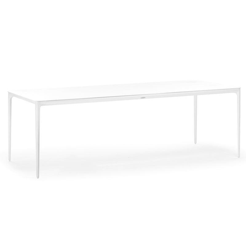 Bahamas metal garden table 220x100