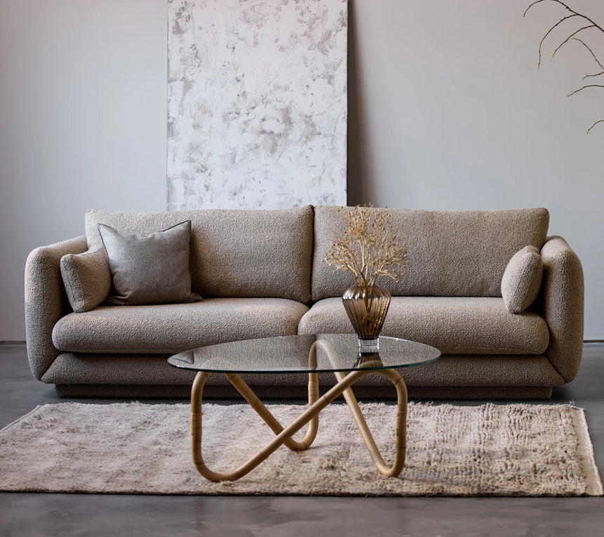 C Bloom 3 személyes szövet kanapé