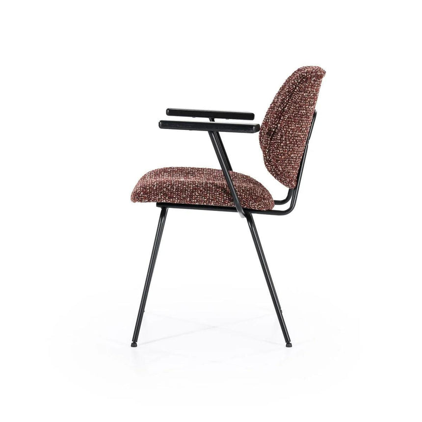 Jon szövet karfás szék - Dutch Home