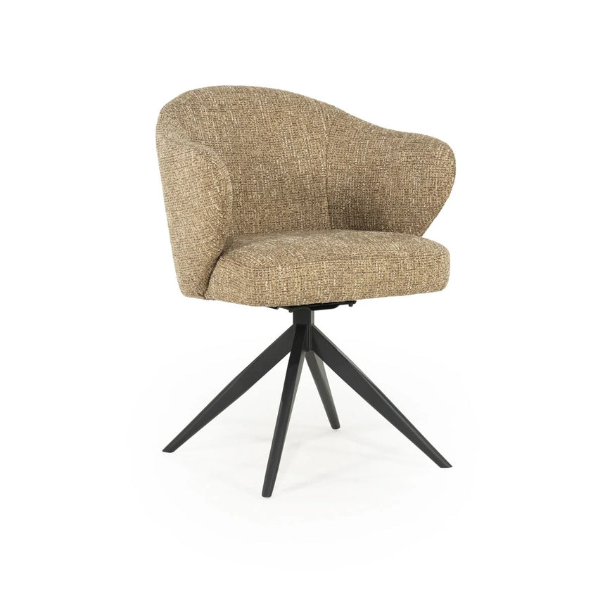 Connor szövet forgószék fém lábbal