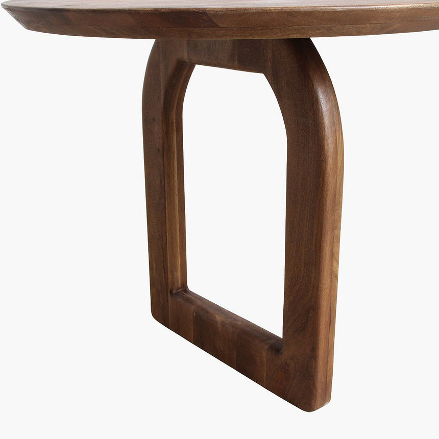 Bullnose Mix wooden dining table 180x90