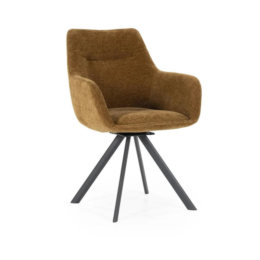 Bliss fabric chair with armrests