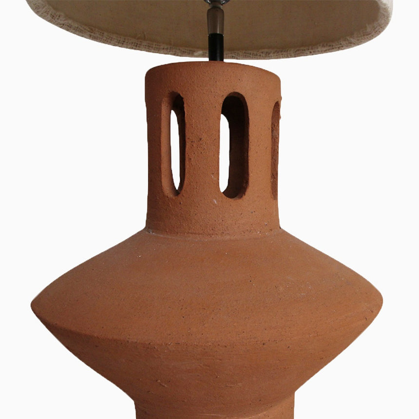 Terra Lily agyag asztali lámpa