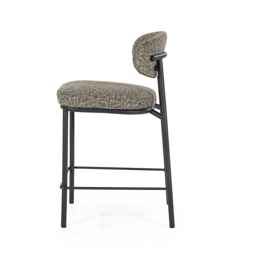 Jari fabric bar stool