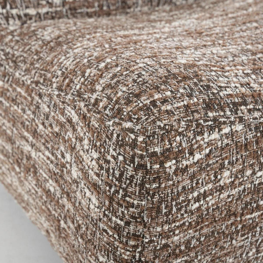 Loys fabric swivel armchair