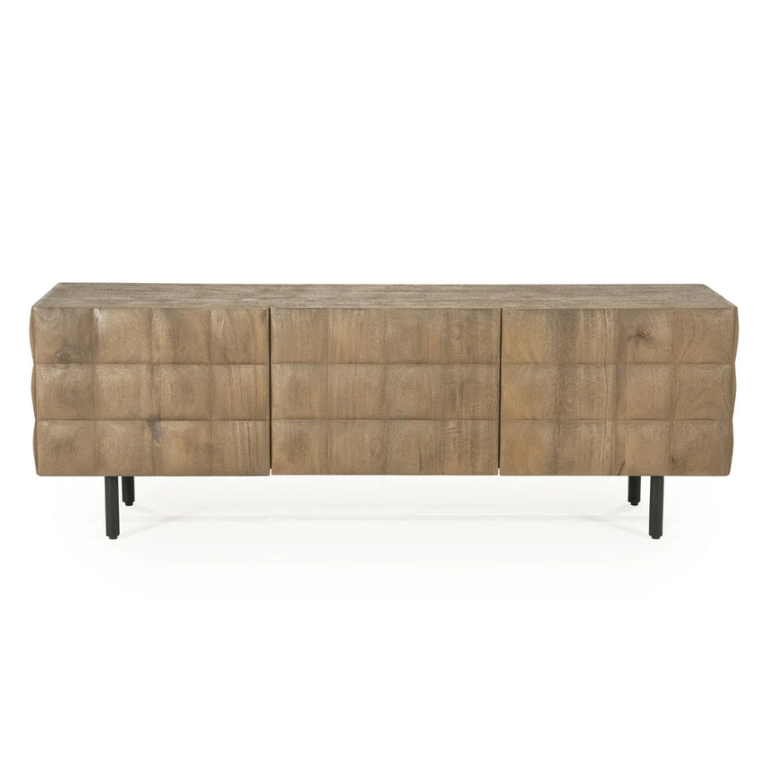 Jimmy 3-door wooden cabinet