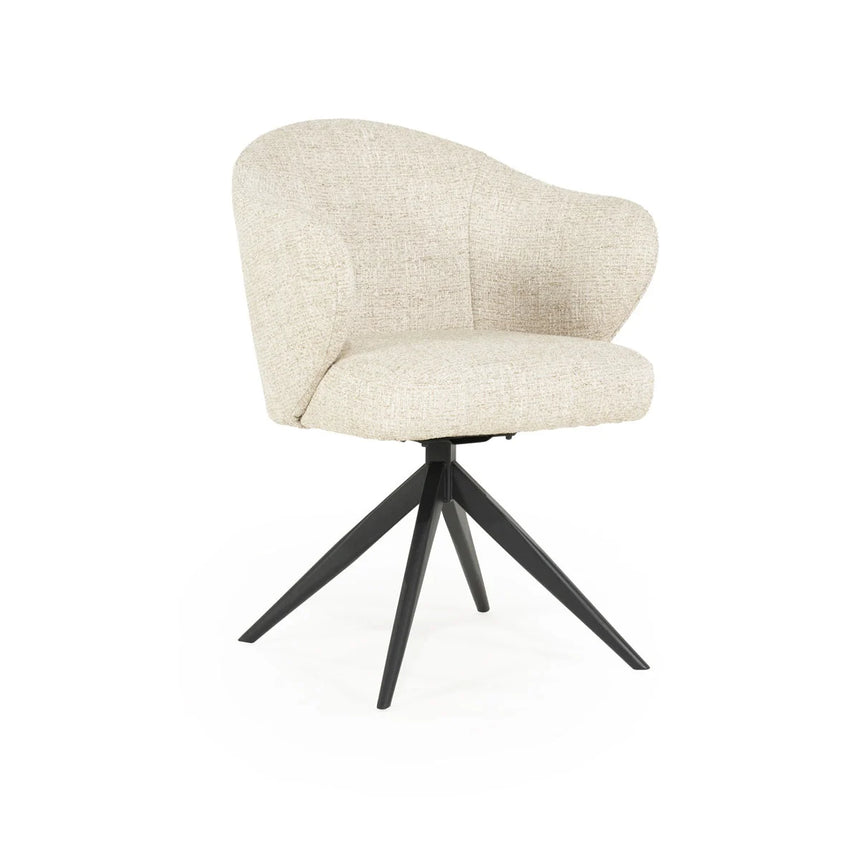 Connor szövet forgószék fém lábbal