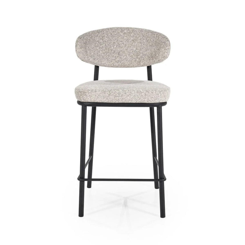 Jari fabric bar stool