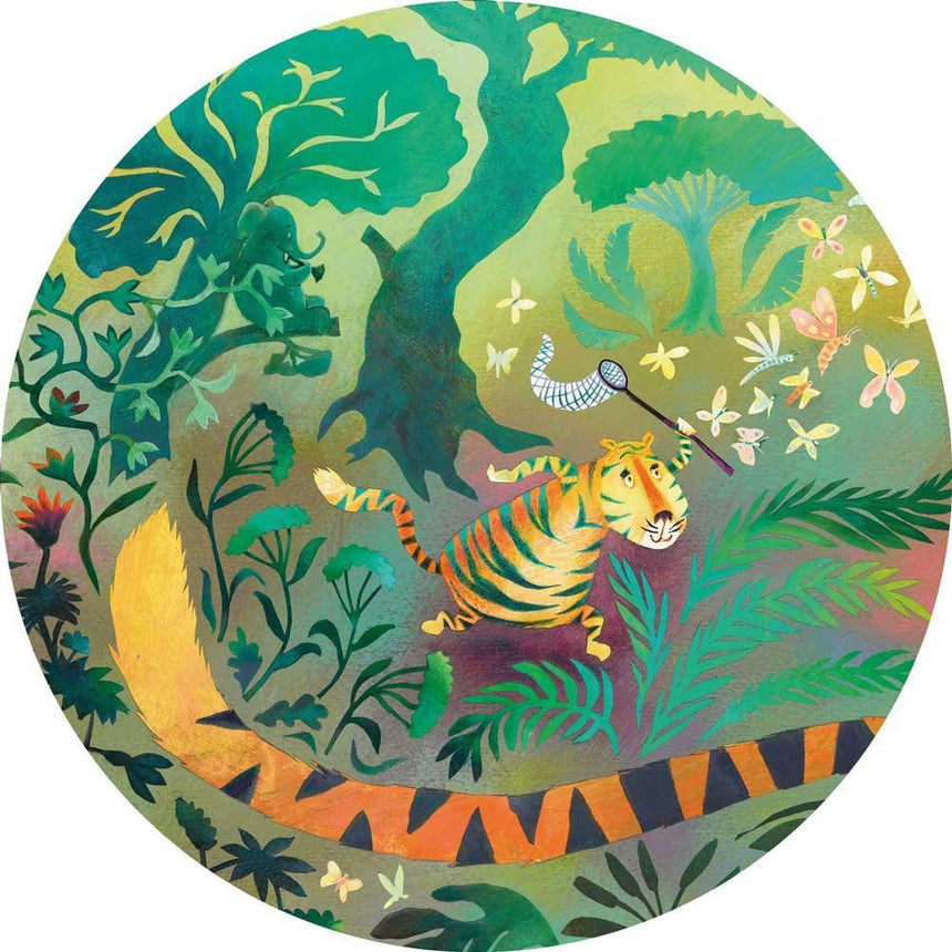 Hunting Tiger körtapéta-0