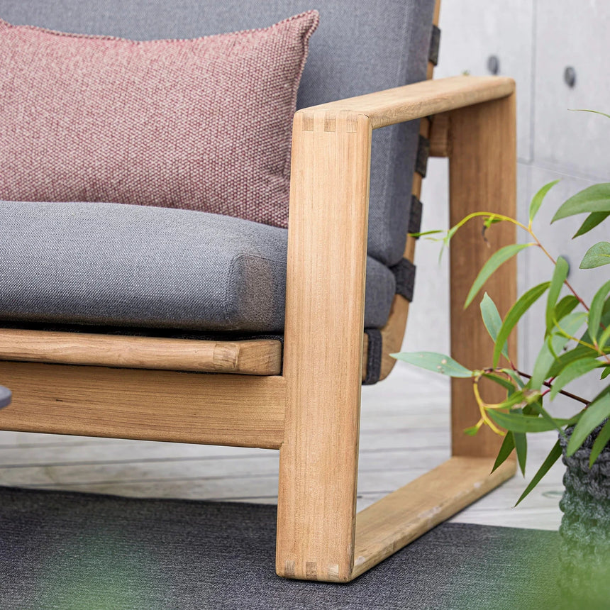 Endless 2 személyes szövet kerti kanapé