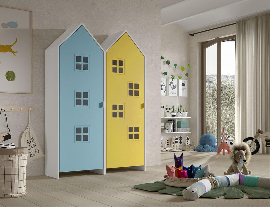 Casami Bruges 03 wooden children's wardrobe set