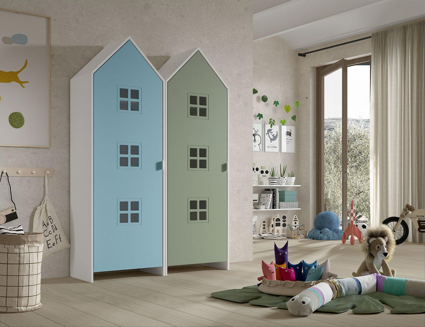 Casami Bruges 04 wooden children's wardrobe set