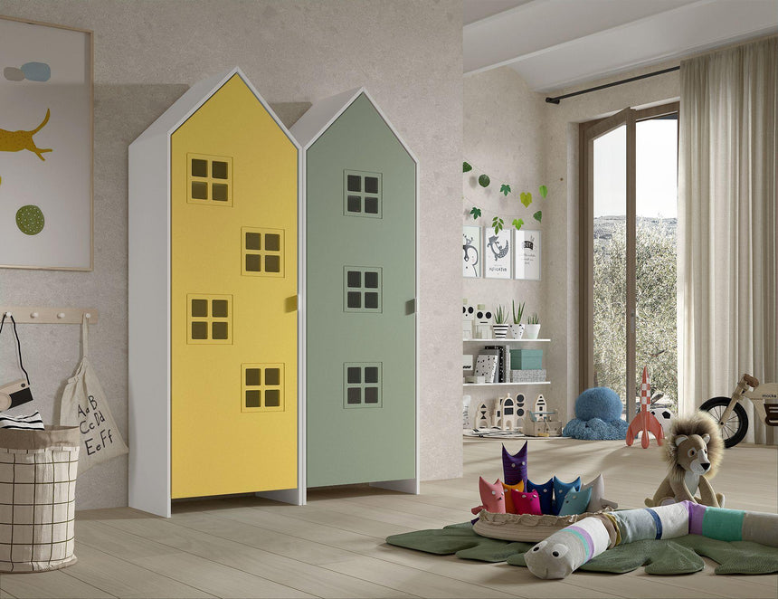 Casami Bruges 10 wooden children's wardrobe set