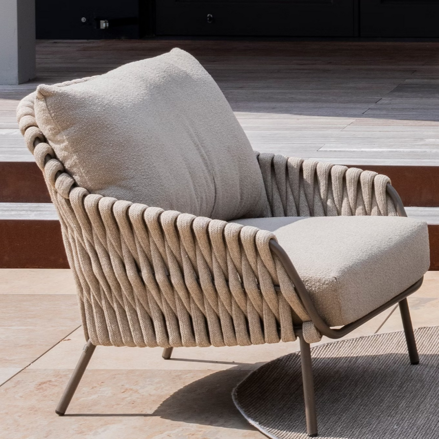 Montera buklé kerti fotel