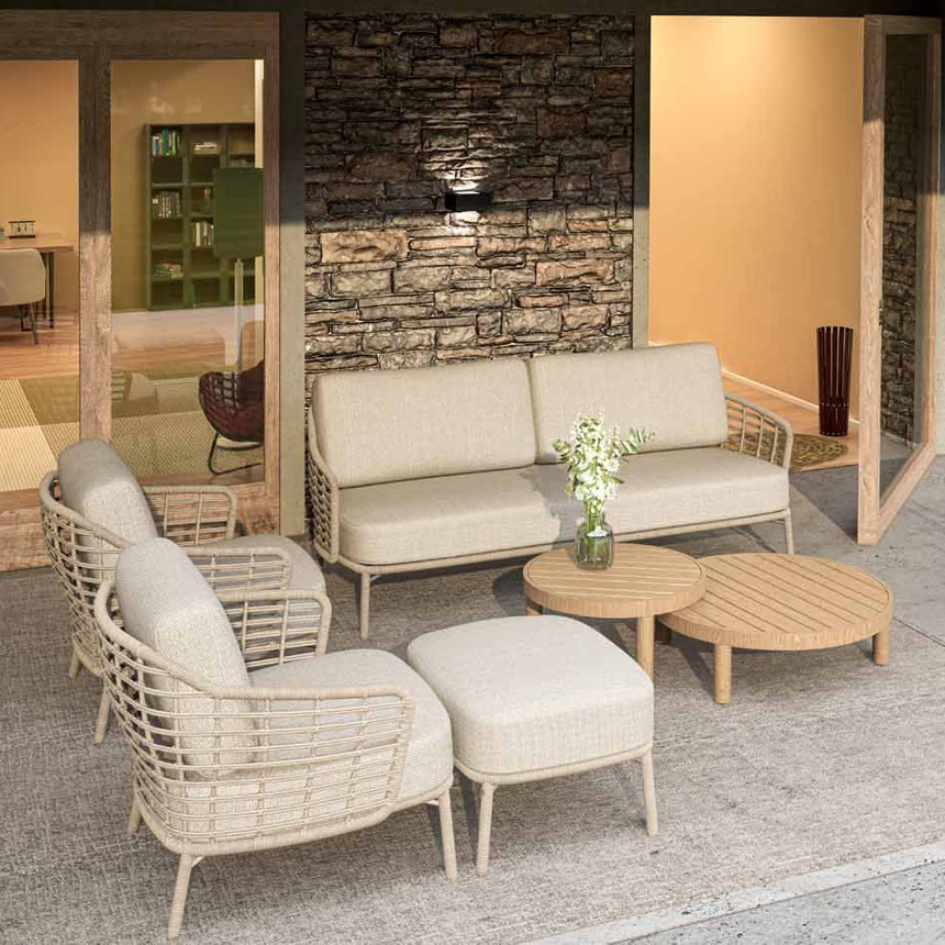 Como rattan kerti fotel