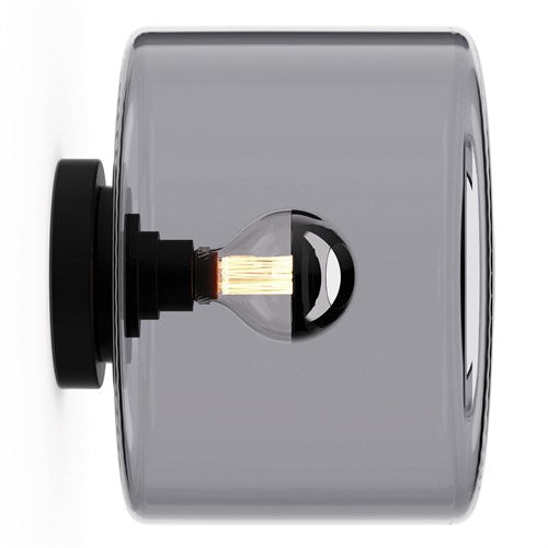 Drum L üveg falilámpa