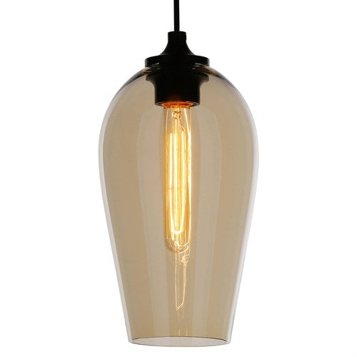 Conic üveg függőlámpa