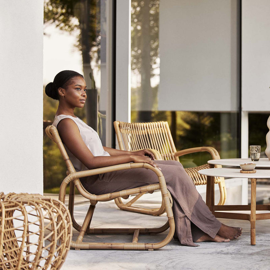 Curve fém kerti fotel