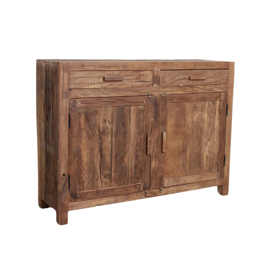 Farmwood wooden cabinet with drawers