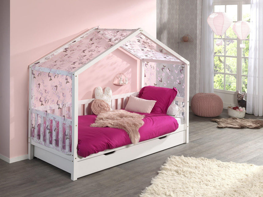 Dallas HK03 wooden house children's bed set