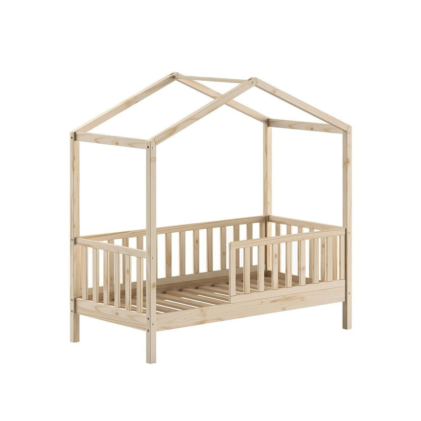DALLAS wooden house children's bed 70x140