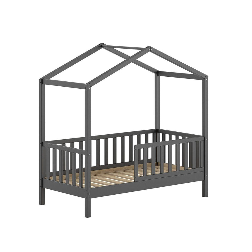 DALLAS wooden house children's bed 70x140