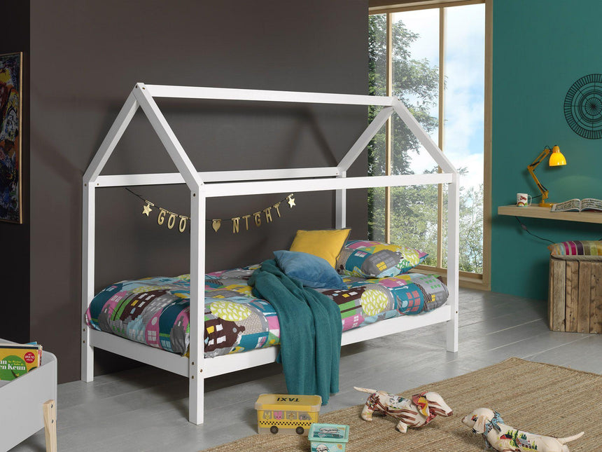 Dallas LP90 wooden house children's bed, 90x200