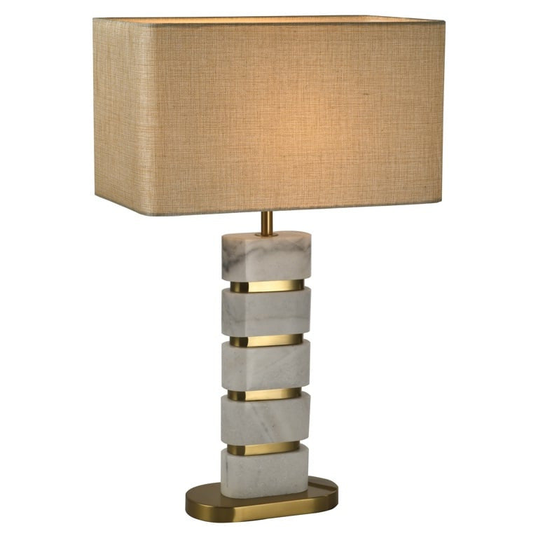 Lenore fabric table lamp