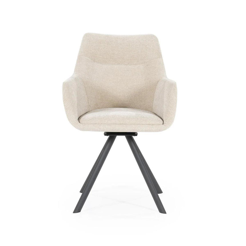 Bliss fabric chair with armrests