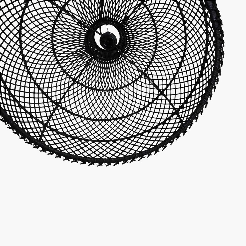 Maze rattan függőlámpa Ø57