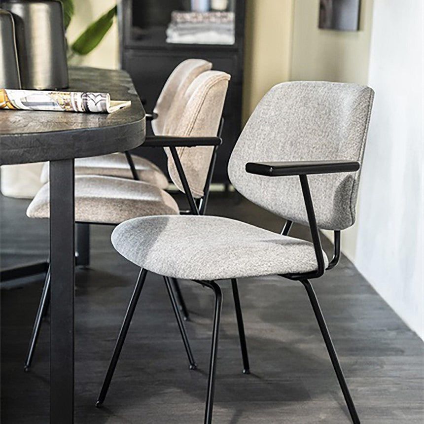 Lynn karfás szövet szék-5