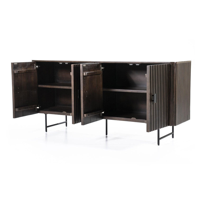 Remi 4 ajtós fa komód-2