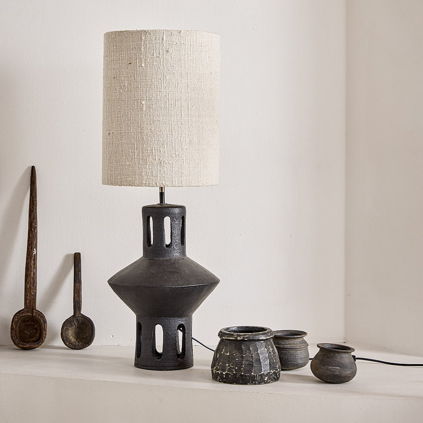 Terra Lily agyag asztali lámpa